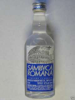 Sambvca Romania Liquore Italy Unopened Vintage Bottle  