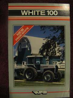 White 100 Tractor Sales Brochure  