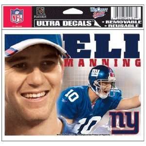  NFL Eli Manning Window Cling
