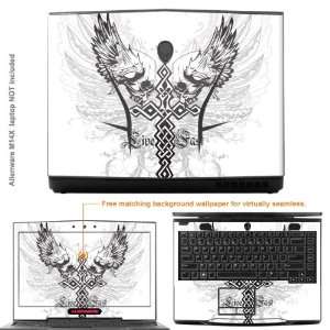   Sticker (Matte Finish) for Alienware M14X case cover Matte_M14X 247