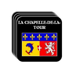 Rhone Alpes   LA CHAPELLE DE LA TOUR Set of 4 Mini Mousepad Coasters