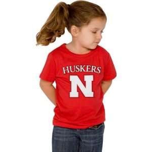  Nebraska Cornhuskers Toddler Red Essential T Shirt Sports 