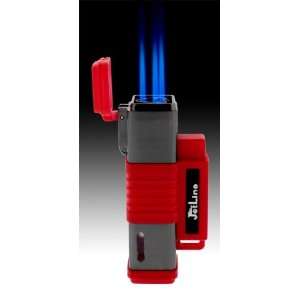  JetLine New York Red Triple Flame Torch Lighter Health 
