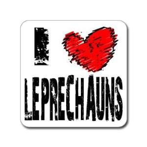  I Love Heart LEPRECHAUNS   Window Bumper Laptop Sticker 