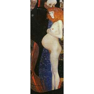 Klimt Art Reproductions and Oil Paintings Hope I Oil Painting Canvas 