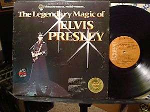 ELVIS PRESLEY The Legendary Magic of LP 1980 Canadian  