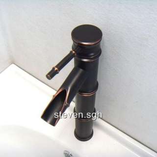 Oil Rubbed Bronze Bathroom Basin Faucet Mixer Tap 5313K  