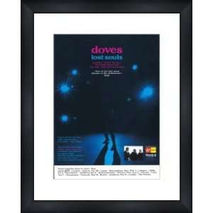  DOVES Lost Souls   Custom Framed Original Ad   Framed 