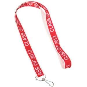   Party By Fun Express Red 2012 Graduation Lanyards 
