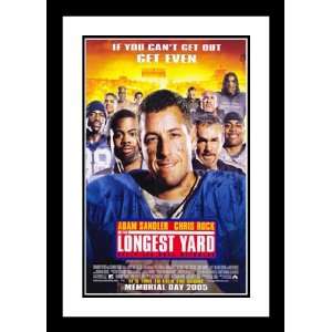  The Longest Yard 20x26 Framed and Double Matted Movie 