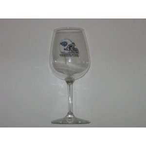 TENNESSEE TITANS 12 ounce Team Logo WINE GLASS