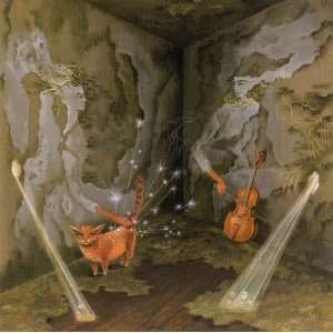  Hand Made Oil Reproduction   Remedios Varo   32 x 32 