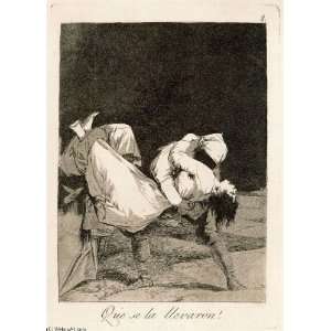   Francisco de Goya   24 x 34 inches   Que se la llev