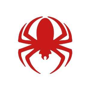  Spider small 3 Tall RED vinyl window decal sticker 