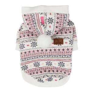  Pinkaholic New York Little Snow Hoodie for Dogs, Medium 