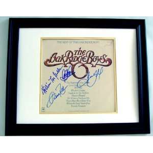   Ridge Boys Autographed Best Of Signed Album PSA/DNA 