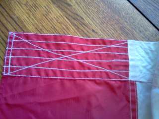 NEW Nylon American Flag Sewn Stripes EMBROIDERED STARS 5x8 ft USA 
