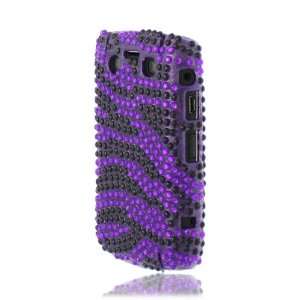  Femeto Purple Waves Diamante Case for Blackberry Bold 9700 