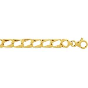  9mm Diagonal Curb Link Chain Jewelry