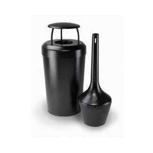  Steel Round Waste Container with Classico Cigarette 