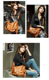 Lady Fashion PU Leather Shoulder Bag Handbag Purse A192  