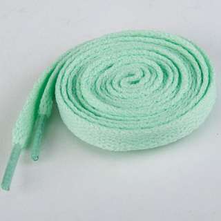 NEW One Pair of Flat Wide Shoelaces  13 Colors  