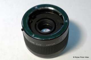 Used C/Y Contax fit Kiron MC7 2X teleconverter lens