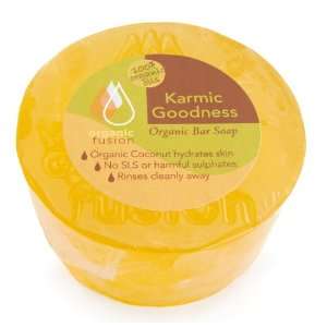 Organic Fusion Organic Bar Soap, Karmic Goodness, 4 Ounce Bars (Pack 