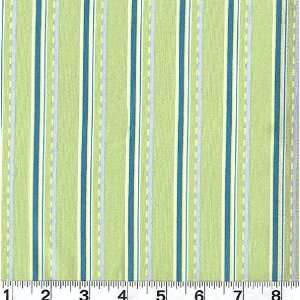  45 Wide Toybox Stripe Lime Green Fabric By The Yard 