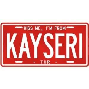  NEW  KISS ME , I AM FROM KAYSERI  TURKEY LICENSE PLATE 