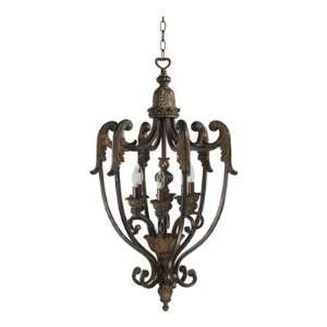  Madeleine Foyer Pendant in Corsican Gold