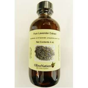 OliveNation Pure Lavender Extract 8 oz  Grocery & Gourmet 