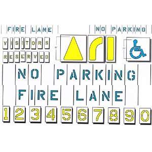  Parking Stencil Kit, Large, 9 item Arts, Crafts & Sewing