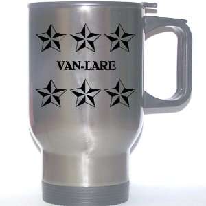  Personal Name Gift   VAN LARE Stainless Steel Mug (black 