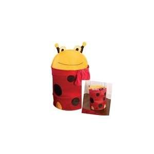  Collapsible Ladybug Clothes Hamper or Toy Bin
