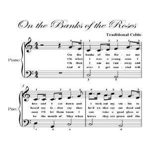   of the Roses Big Note Piano Sheet Music Traditional Celtic Books