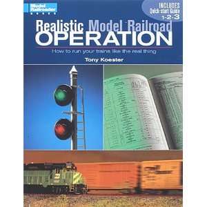  Kalmbach   Realistic Model RR Operation (Books) Toys 