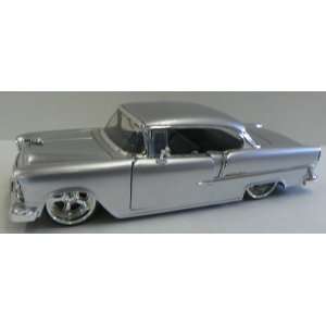   Big Time Kustoms 1955 Chevy Bel Air in Color Silver Toys & Games
