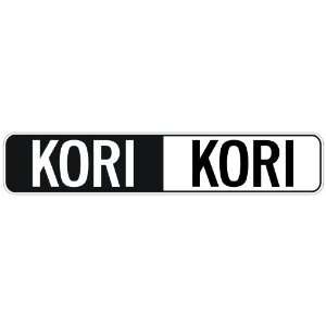   NEGATIVE KORI  STREET SIGN