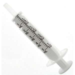  1 tsp. Syringe w/o Dosage Kork and w/o end cap Health 