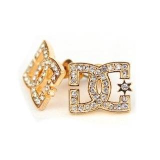  Rob Dyrdek Iced DC CZ Stud Earrings 