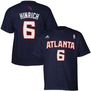 NBA adidas Kirk Hinrich Atlanta Hawks #6 Net Number T 