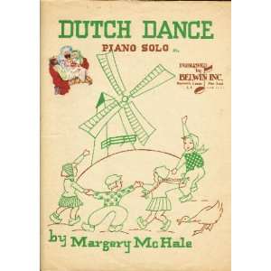    Dutch Dance Piano Solo, 1954 [Sheet Music] 