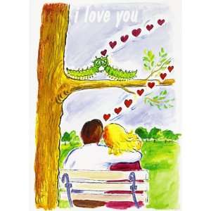 Recordable Greeting Card   Love   I Love You 6 X 8 Folded 