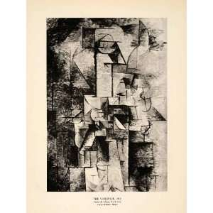  Pablo Picasso 1910 Musical Violinist Abstract Geometric Modern Art 