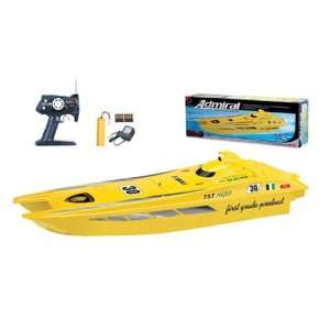  World Racing yellow 40 Inch Admiral HUGE Remote Control 