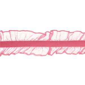  Riley Blake 1 Elastic Lace Trim Hot Pink By The Yard 