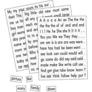 Educational Insights Magnetic Sight Words and Sentence Builders