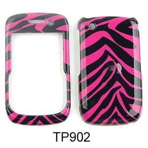  Pink and Black Zebra Stripe Pattern Snap on Cover 