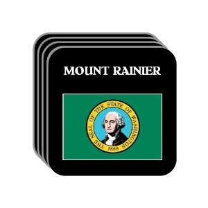 US State Flag   MOUNT RAINIER, Washington (WA) Set of 4 Mini Mousepad 